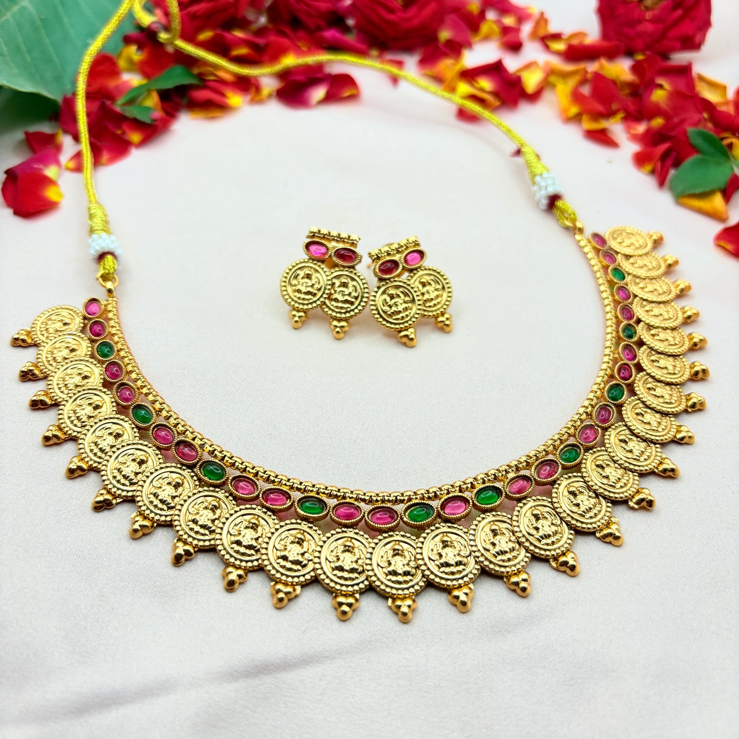 Lakshmi Kasu Choker Set