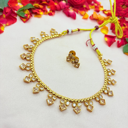 Celeste Kundan Necklace Set